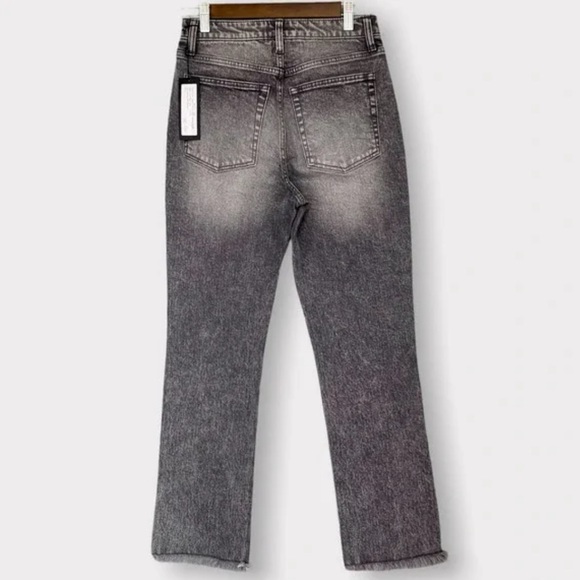 (New with Tags) Juicy Couture Venice Straight Leg Jeans (Size: 31) Grey Marble - Picture 6 of 9